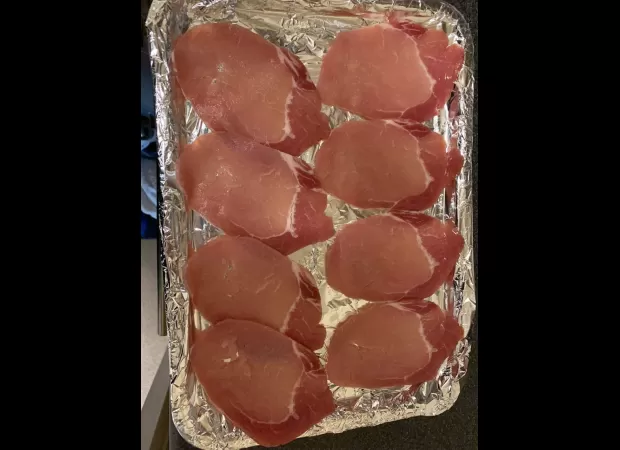 This person believes the bacon resembles the singer Harry Styles.