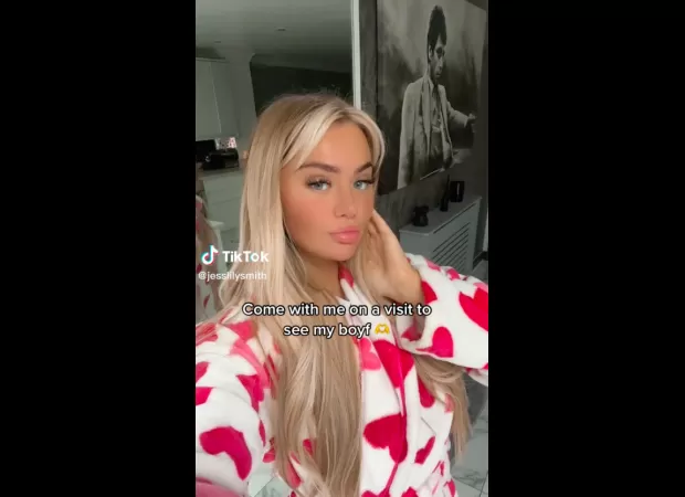 Stephen Bear's fiancée disregarded the regulations by taking a video of her visit to him while he was in prison.