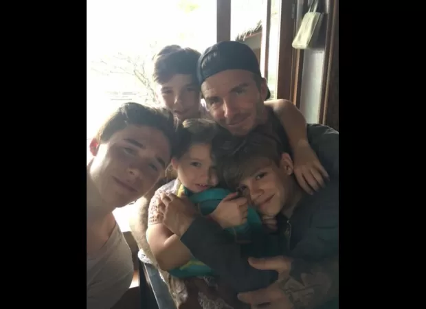 On Mother's Day, Victoria Beckham was showered with love from her husband David, as well as Piers Morgan and Holly Willoughby joining in the celebrations.