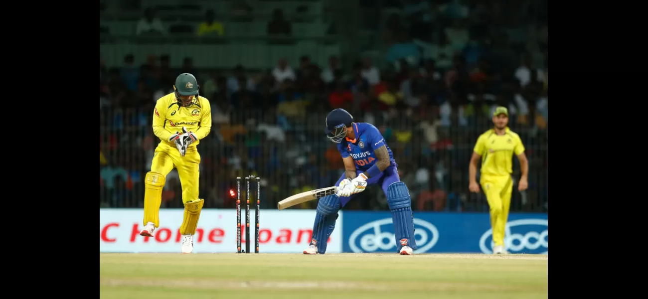 India's Suryakumar Yadav set an unwanted record as Australia won the ODI series decider against India.