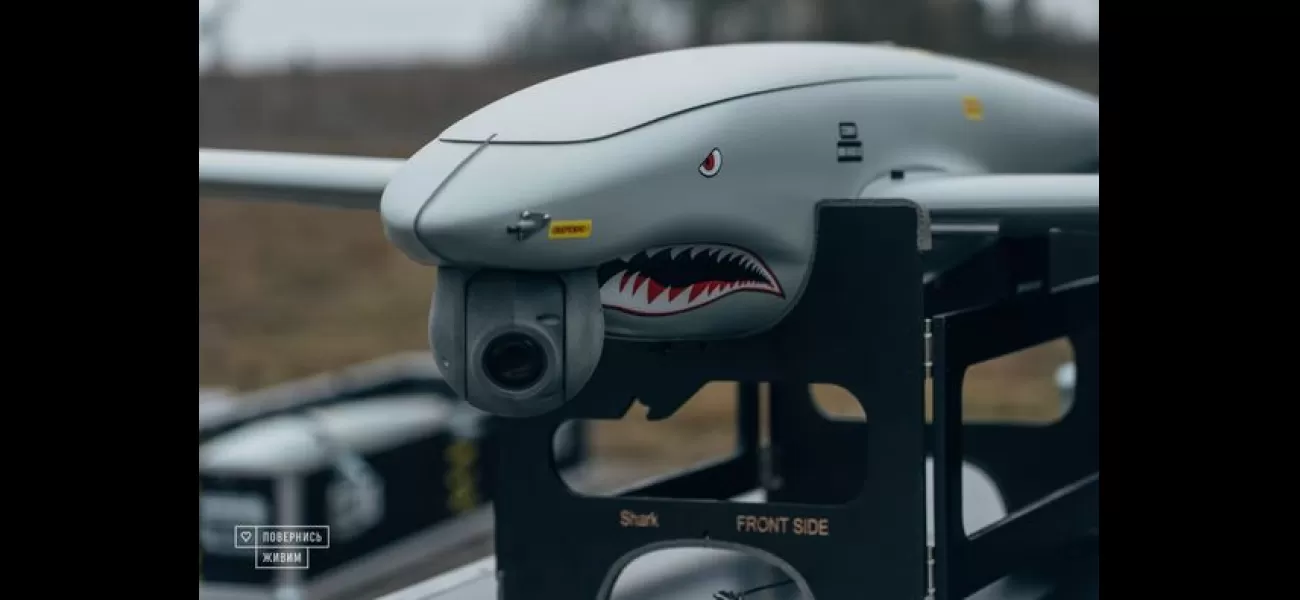 Drones resembling sharks deployed in Ukraine in a crucial moment, to either succeed or fail.