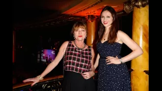 Janet Ellis says Sophie's success is due to her own hard work, not being a 'nepotism baby'.
