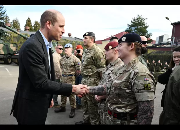 William took a spontaneous trip to Poland, just an hour from the Ukraine border.