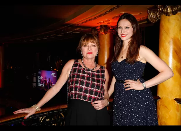 Janet Ellis says Sophie's success is due to her own hard work, not being a 'nepotism baby'.