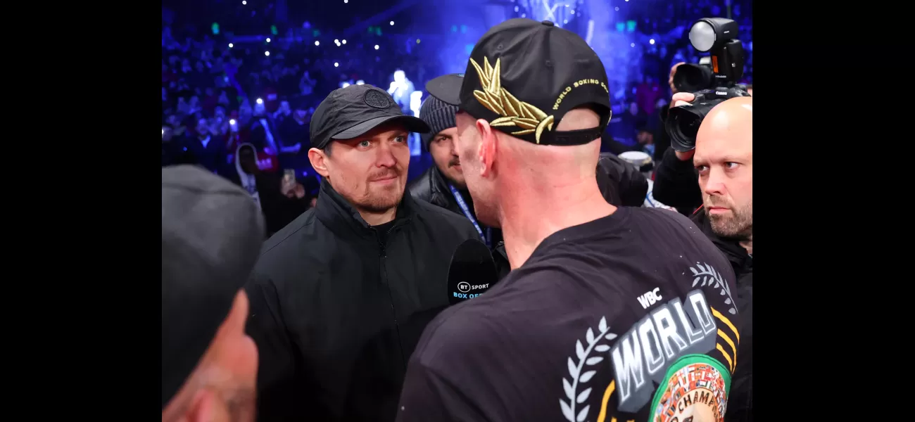 Tyson Fury slams Usyk for refusing to negotiate, calling him a 
