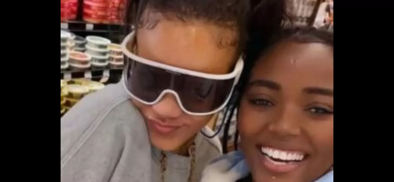 Rihanna took time to chat with a fan in an LA supermarket, showing her genuine interest and appreciation for her fans.