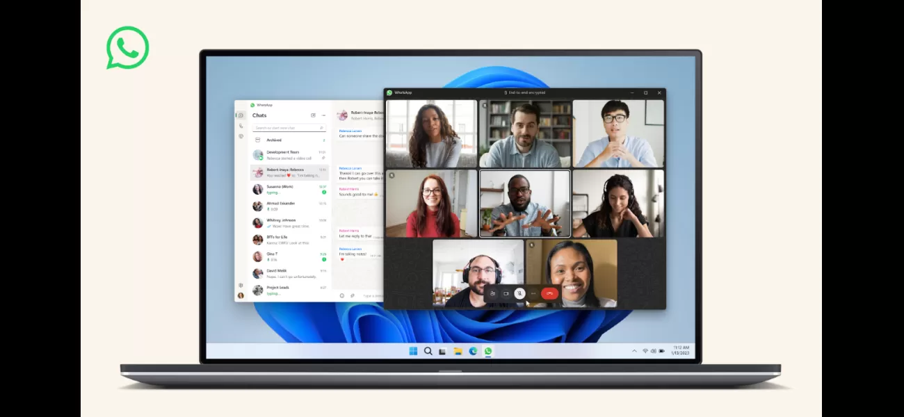 WhatsApp introduces a new 8-person video call feature, competing with Zoom's popular video chat.