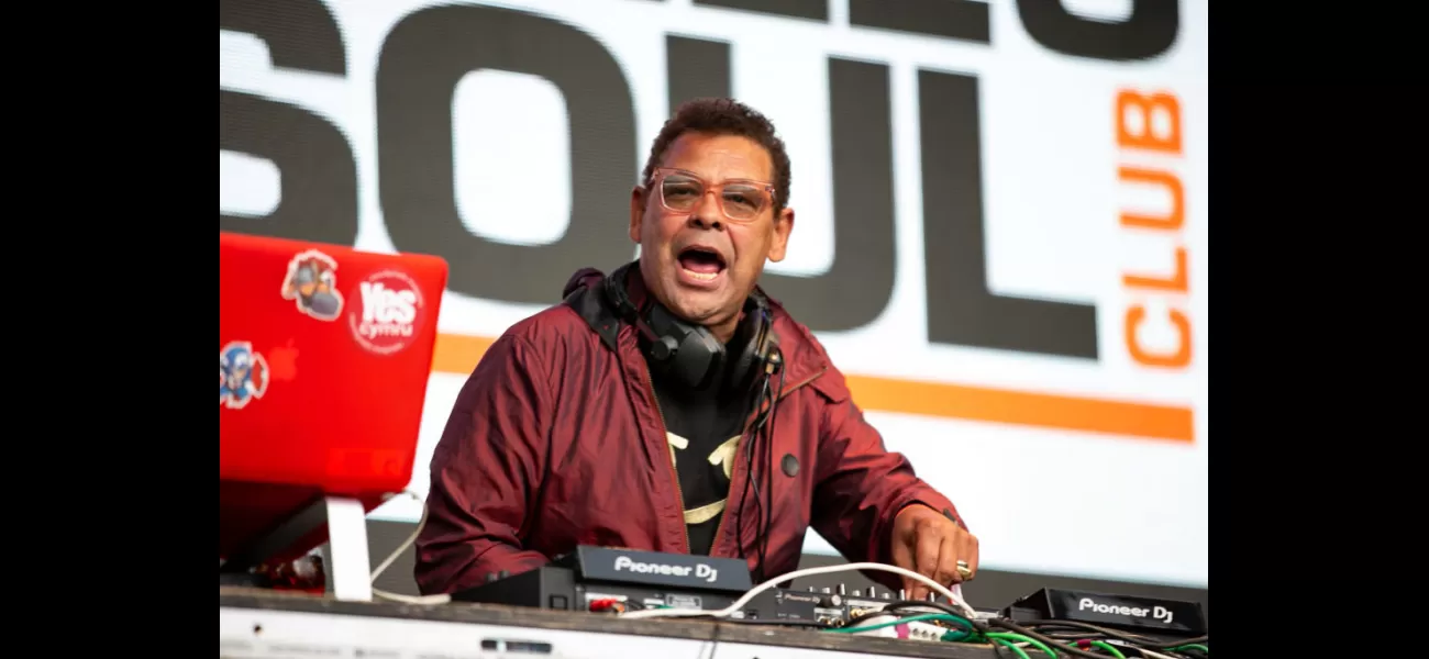 Craig Charles experienced pain during a live radio show and was taken to hospital for treatment.