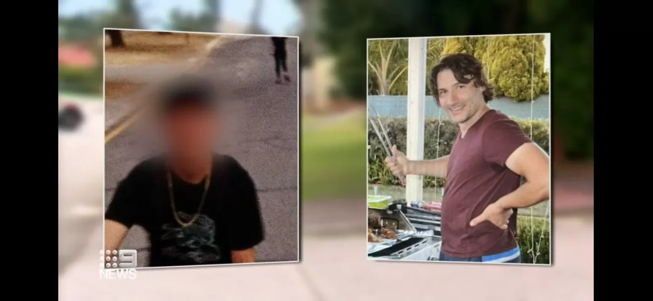 Teen convicted of fatally stabbing Perth father given lesser sentence instead of life in prison.