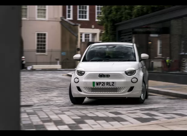 Six electric vehicles to buy: from an eye-catching Fiat to a stylish Porsche.