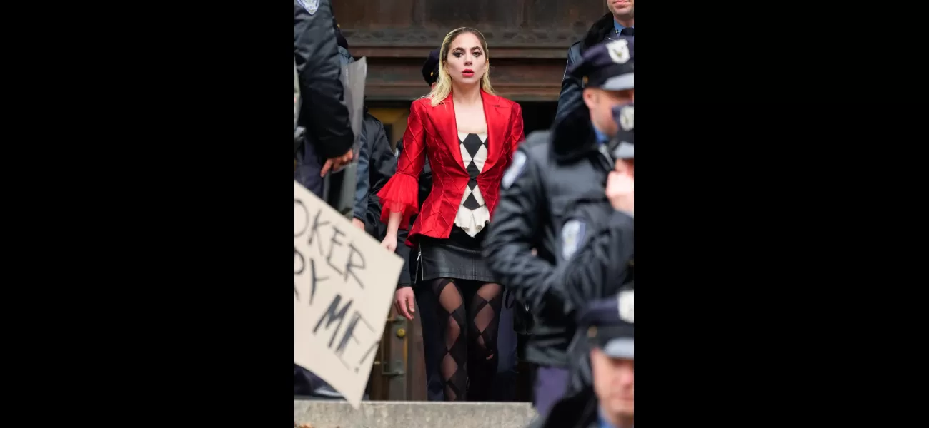 Lady Gaga is the ideal Harley Quinn in debut pics from the set of the Joker sequel in NYC.
