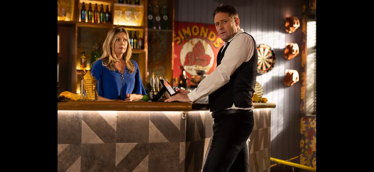 Tony Hutchinson ransacked his own pub in an unexpected twist; it's been confirmed that he was the mystery intruder.