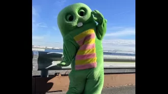 Japanese penis festival needs new mascot, as current one is causing difficulties.