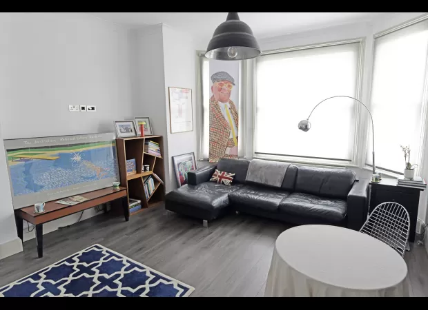 Dominic pays £1,800/month for a one-bedroom flat in Belsize Park.