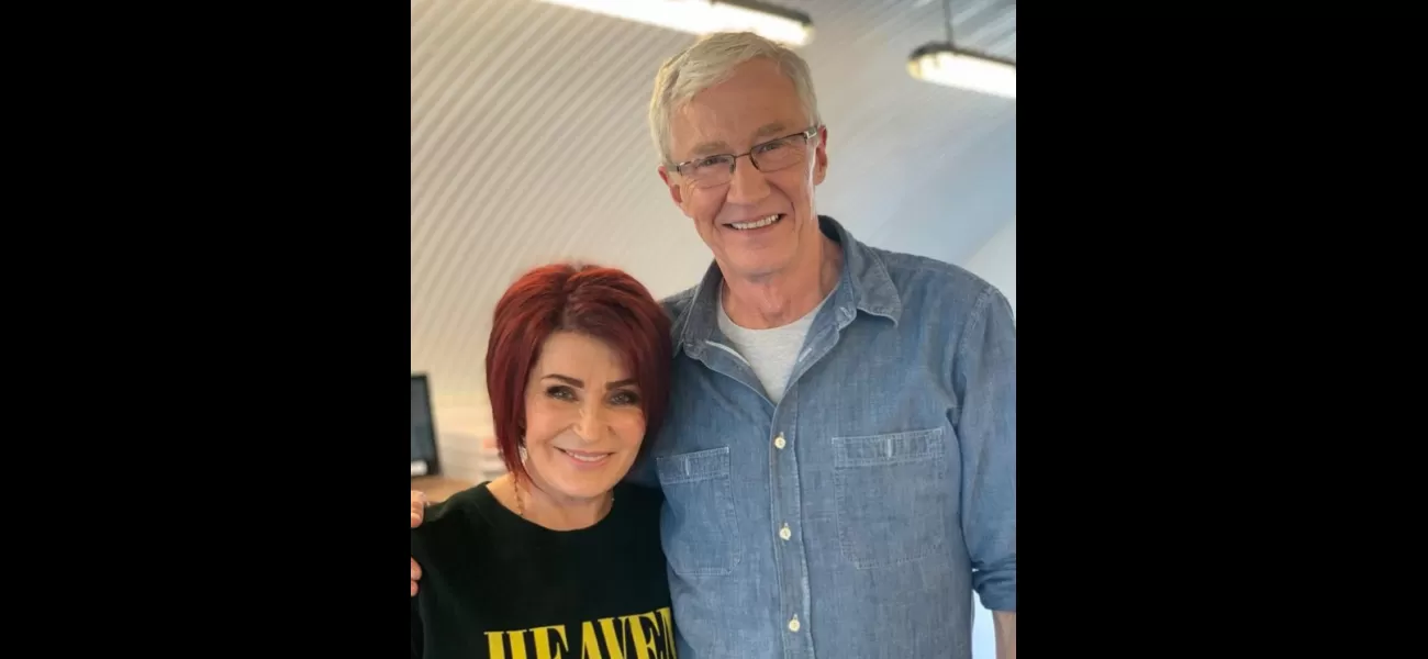 Sharon Osbourne is devastated by Paul O'Grady's death and says her life will be darker without him.