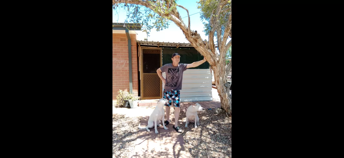 Shane's rent is rising, putting him in danger of losing his home with his two dogs.
