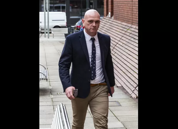 Police officer sentenced to jail for forcefully removing teenager's shirt and taking a picture.