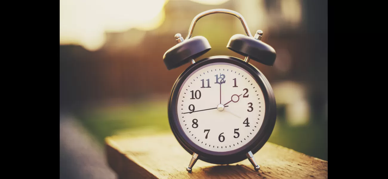 Time will change: clocks will need to be wound back an hour as daylight saving ends.