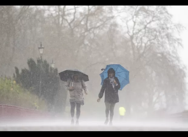 High winds will cause disruption across much of the UK today.