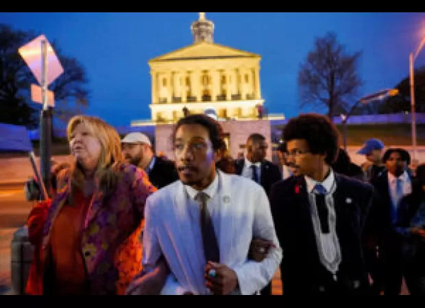 Black lawmaker in TN House reinstated after being unfairly expelled by Nashville Board.