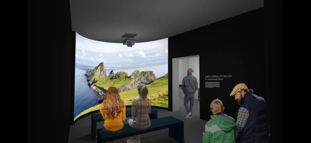 A new viewpoint will be built in North Uist, Scotland, offering stunning views of St Kilda.