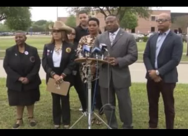 Texas teacher accused of using only Black student in class to re-enact a slavery auction, drawing criticism for being wildly inappropriate.