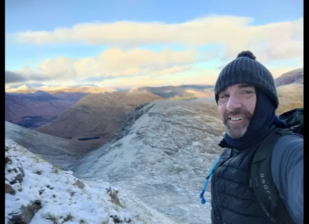 Veterans with vision impairments experience the beauty of the hills through a special program.