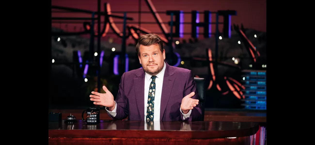 No reunion for 1D on Corden's last Late Late Show; hearts broken.