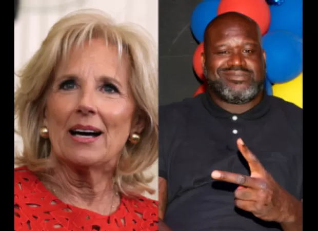 Shaq proposed that Jill Biden's invite of Iowa to the White House was racist, implying a lack of diversity.