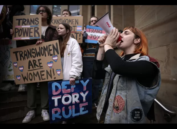 Scottish Tory politician apologises for remarks implying trans people have mental disabilities.