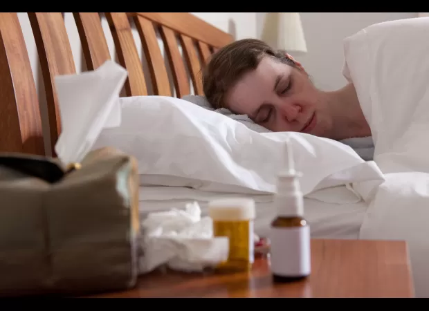 Reduce allergens in your bedroom, take antihistamines, use a humidifier, and get regular exercise to help you sleep better during hay fever season.

Create an allergy-free bedroom, take meds, use a humidifier, and exercise to sleep better in hay fever sea