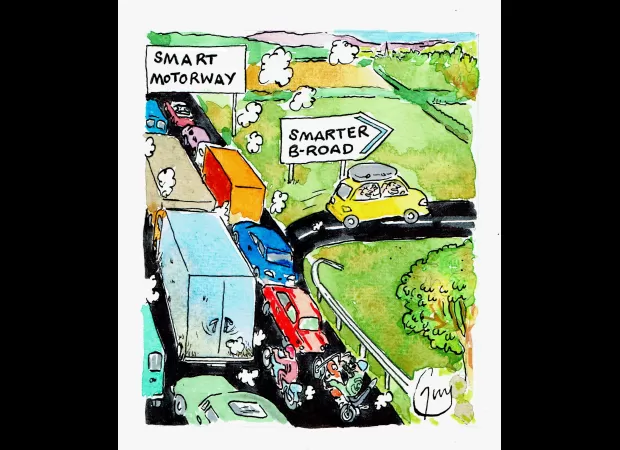 A daily comic strip featuring the misadventures of a suburban family and their pet cat, Metro, drawn by Guy Venables.