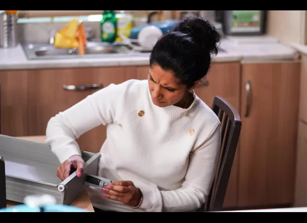 Nish exposes Suki's secret and she faces the consequences of her actions when he reveals evidence of her involvement in a murder.