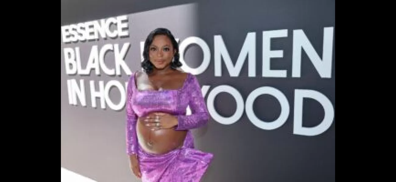 Naturi Naughton celebrated the upcoming arrival of her baby boy with a stunning gender reveal photoshoot.