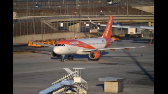 Easyjet flight forced to land early due to passengers being disruptive.