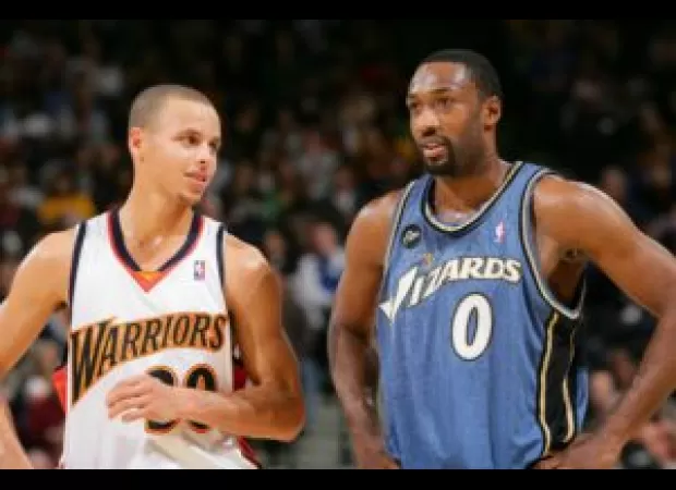Gilbert Arenas believes his basketball abilities at 25 were superior to Stephen Curry's at the same age.
