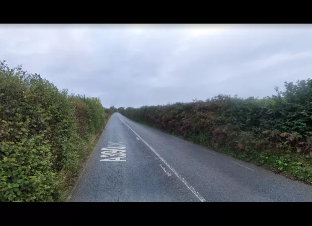 Three people, two men and a teenager, tragically perished when their car left the road and burst into flames.