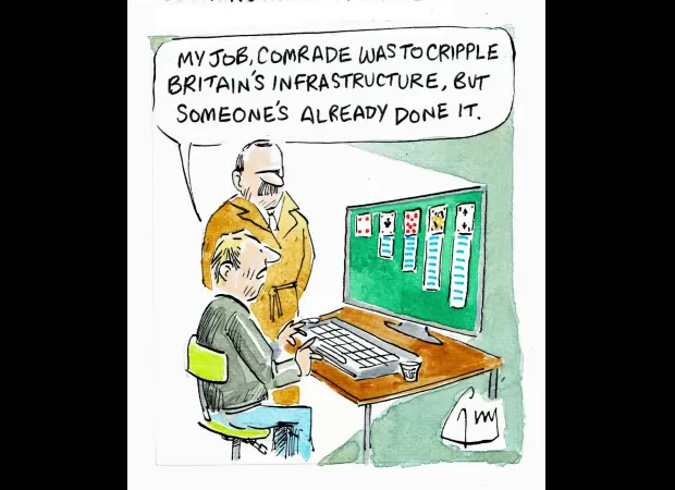 A funny comic strip featuring a cast of quirky characters, focusing on the everyday life of people living in the city.