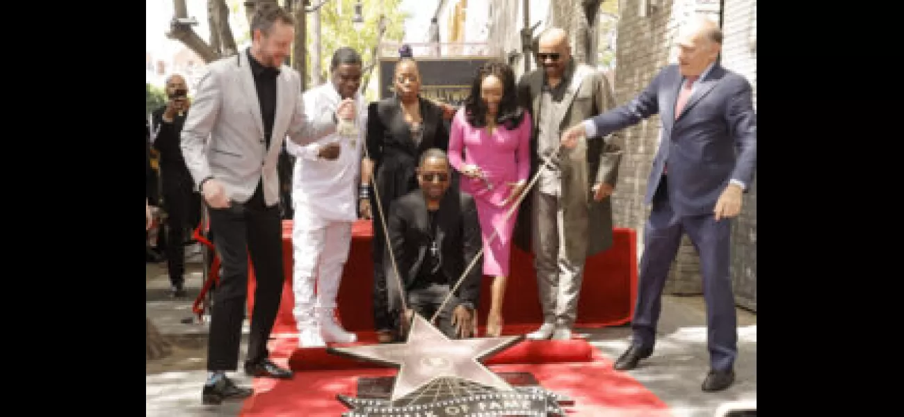 Martin Lawrence celebrated his Hollywood Walk of Fame star surrounded by friends Steve Harvey and Tracy Morgan, who praised him for his success.