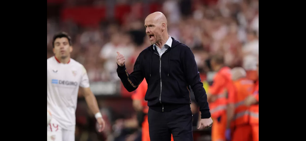 Ten Hag defends Maguire after Man U's embarrassing exit from Europa League, saying he was not the reason for the loss.