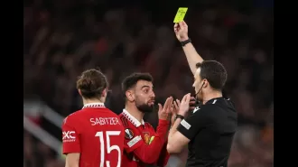 Manchester United won't have Bruno Fernandes in their line-up tonight as he's unavailable due to an injury.