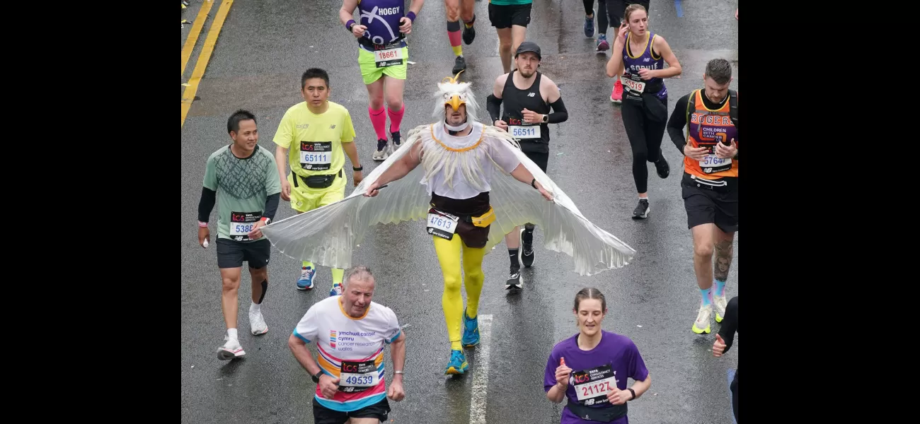 Runners are set to break a record at the London Marathon, raising millions for good causes along the way.