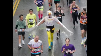 Runners are set to break a record at the London Marathon, raising millions for good causes along the way.