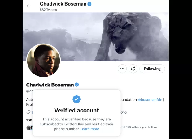 Fans outraged over deceased celebrities appearing as subscribed to Twitter Blue, calling it 