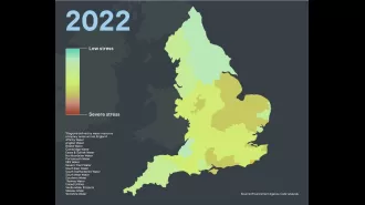 Do you live in one of the regions at risk of water shortages by 2030?