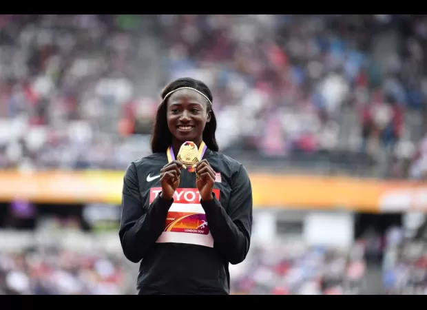 Tori Bowie, 32, Olympic gold medalist, died during childbirth from complications.