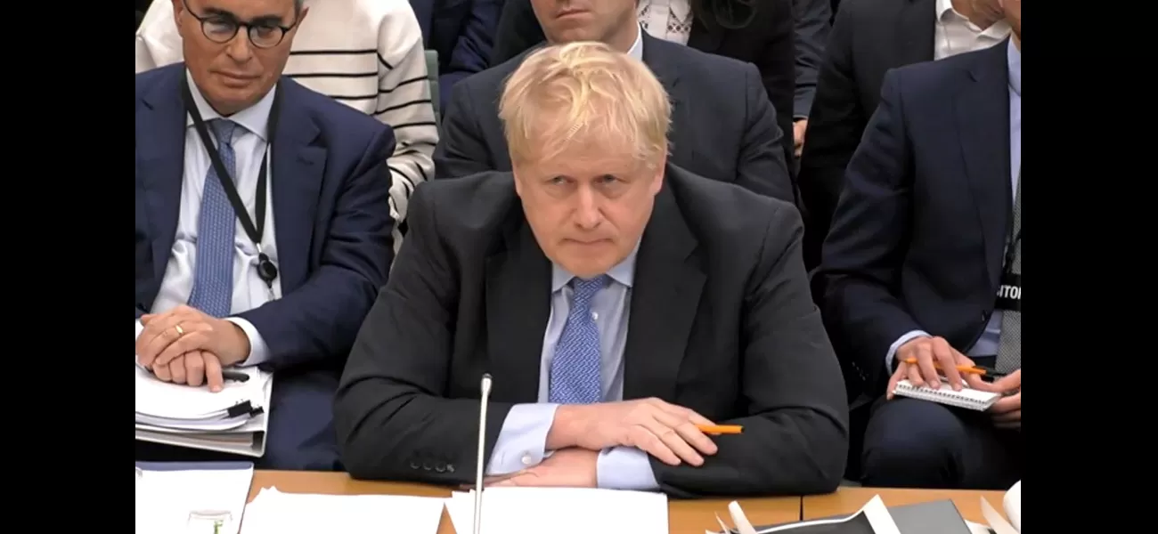 You can read the Patygate report on Boris Johnson online at the Privileges Committee website.
