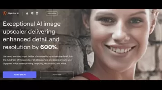AI tech transforms blurry images into sharp, high-quality versions.