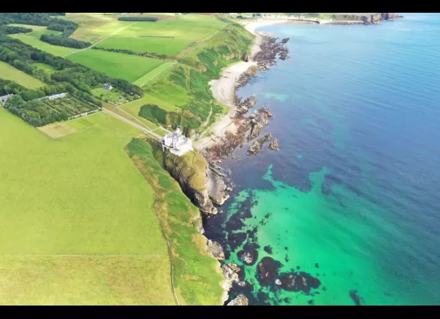 Stunning castle perched on Caithness cliffside for sale for £25m.