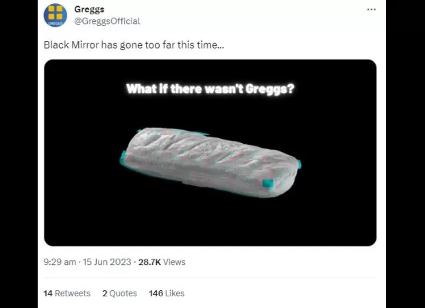 Greggs' tweet has confirmed our worst fears.